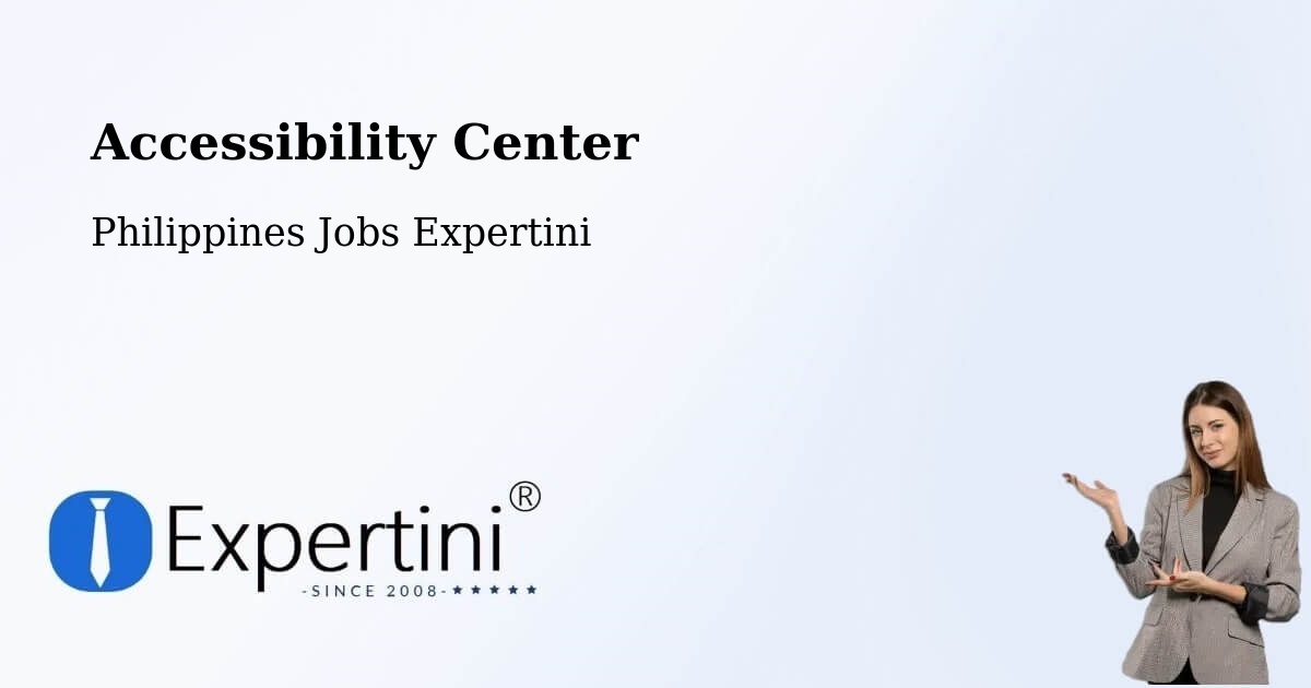 Accessibility Statement – Mapalacsiao - Philippines Jobs Expertini