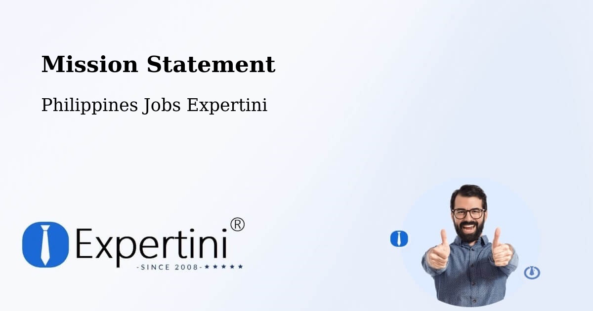 Corporate Mission – Mapalacsiao - Philippines Jobs Expertini